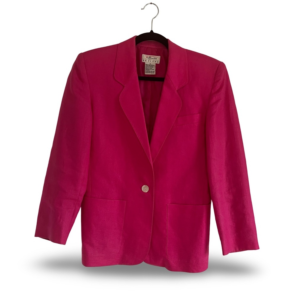Talbots 100% Linen Blazer